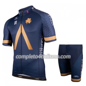 Completo Maglia Ciclismo + Pantaloncino 2018 Aqua Blue Sport N001